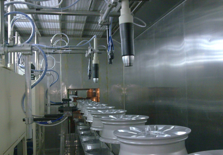 车轮毂自动涂装生产线